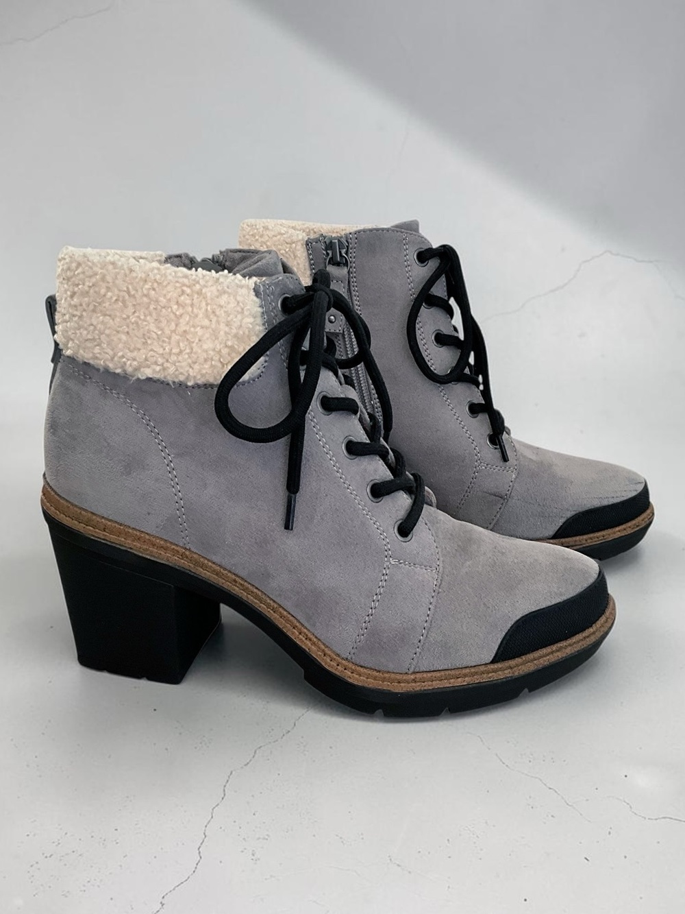 Dr. Scholl’s For The Love Faux Suede Ankle Boot Padded Collar